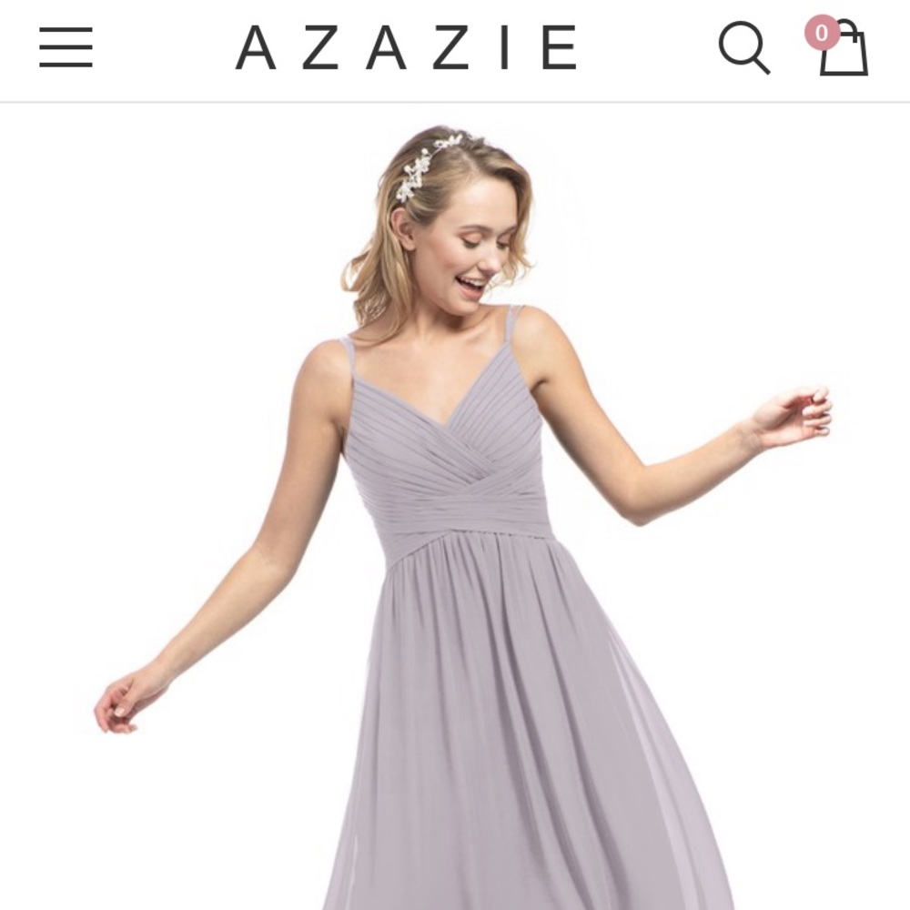 Worn once Azazie bridesmaid dress. Worn May 2019